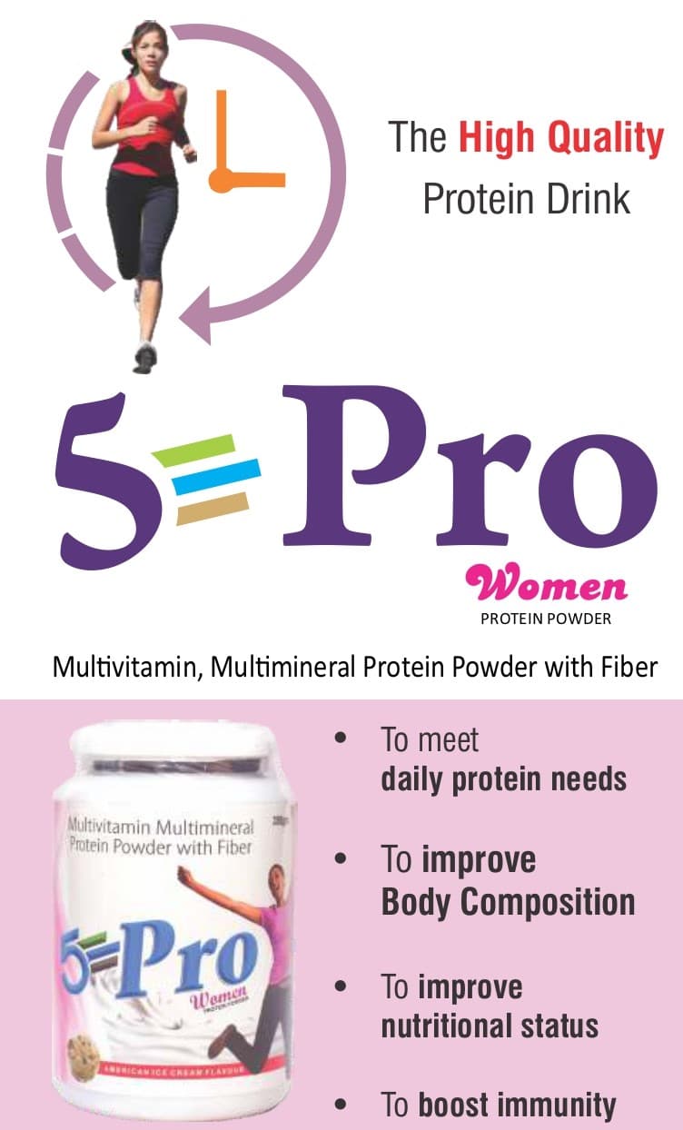 5 PRO WOMEN PROTEIN POWDER