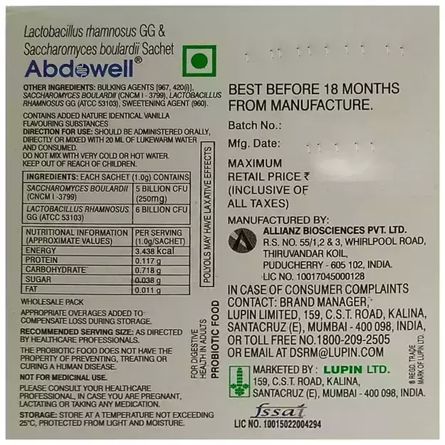 ABDOWELL SACHET