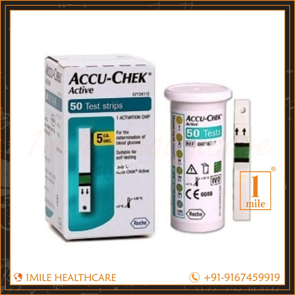 ACCUCHEK ACTIVE 2*50 TEST STRIP