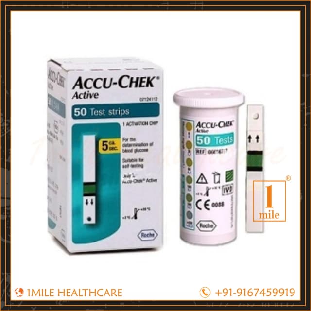 ACCUCHEK ACTIVE 2*50 TEST STRIP