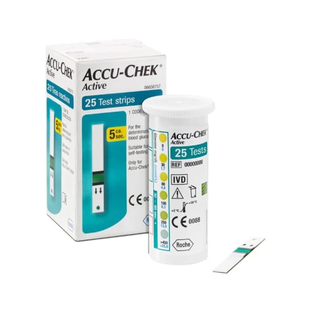 ACCUCHEK ACTIVE 25 STRIPS