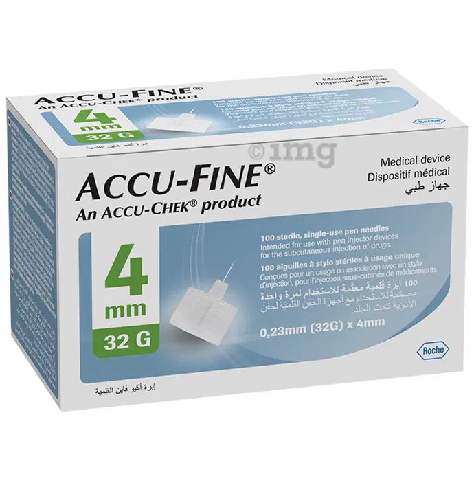ACCUFINE PEN NEEDLES 32G*4