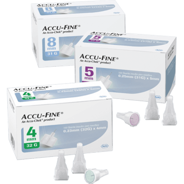 ACCUFINE PEN NEEDLES 33G*4