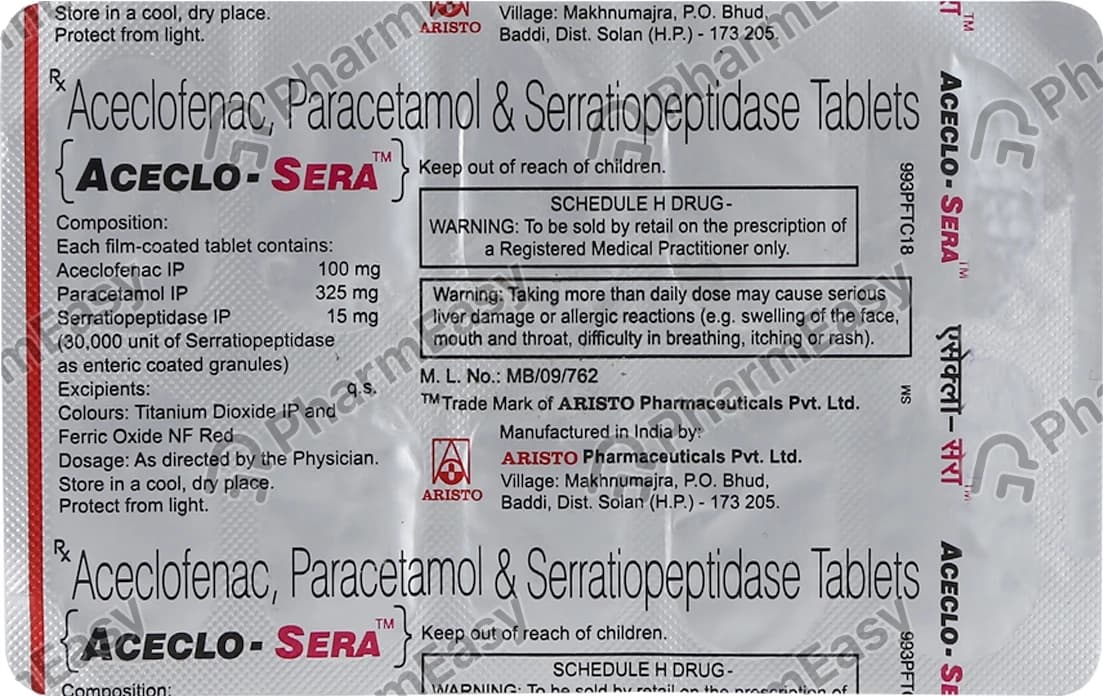 ACECLO-SERA TAB