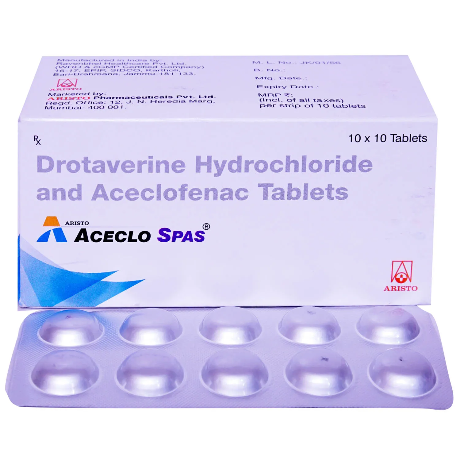 Aceclo Spas Tab