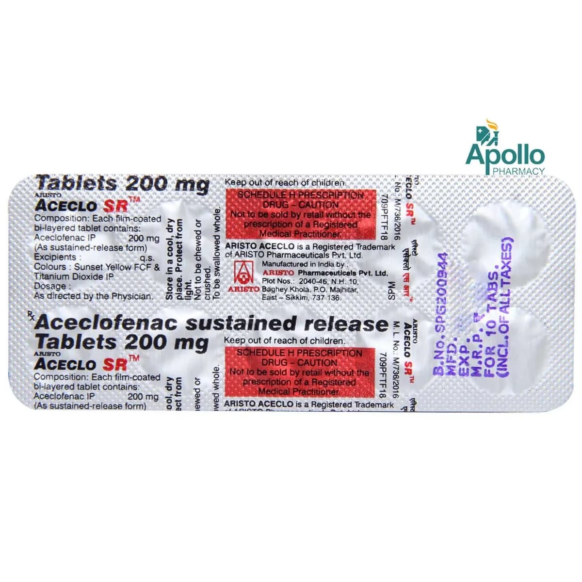 ACECLO SR TAB