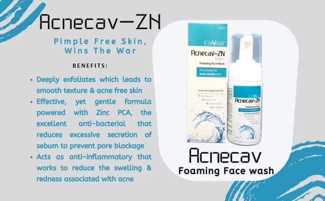 Acnecav-Zn Foam
