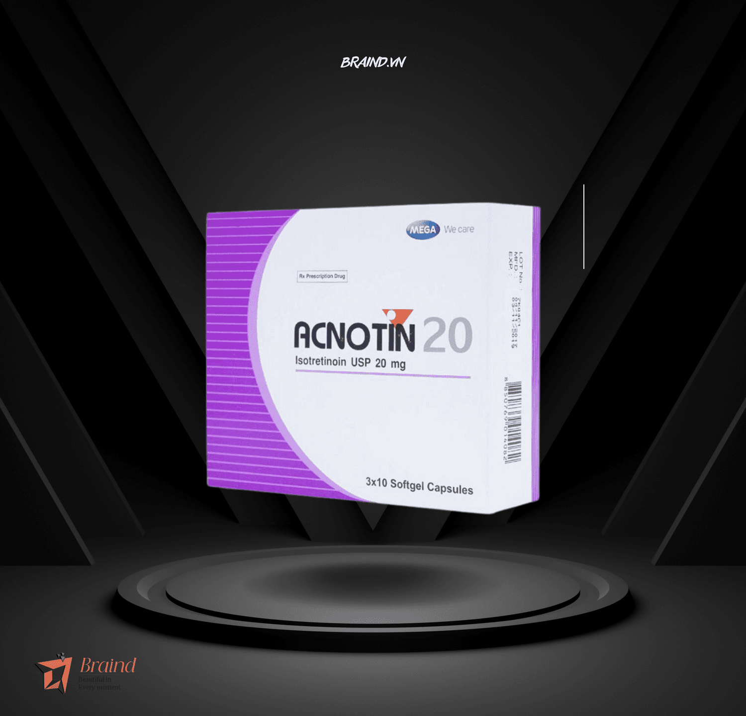 ACNOTIN 8MG SOFTGEL CAP