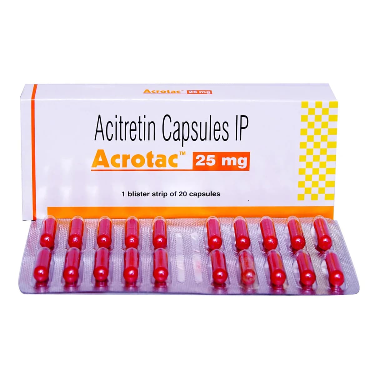 ACROTAC 25MG CAP