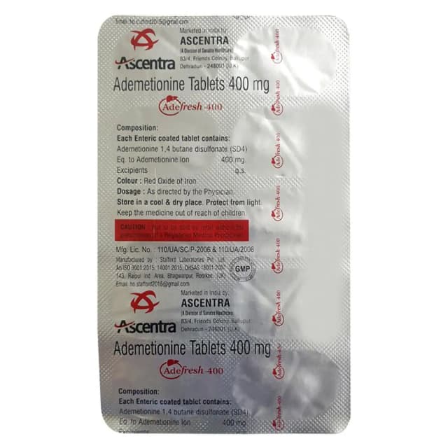 ADERITE-400MG TAB