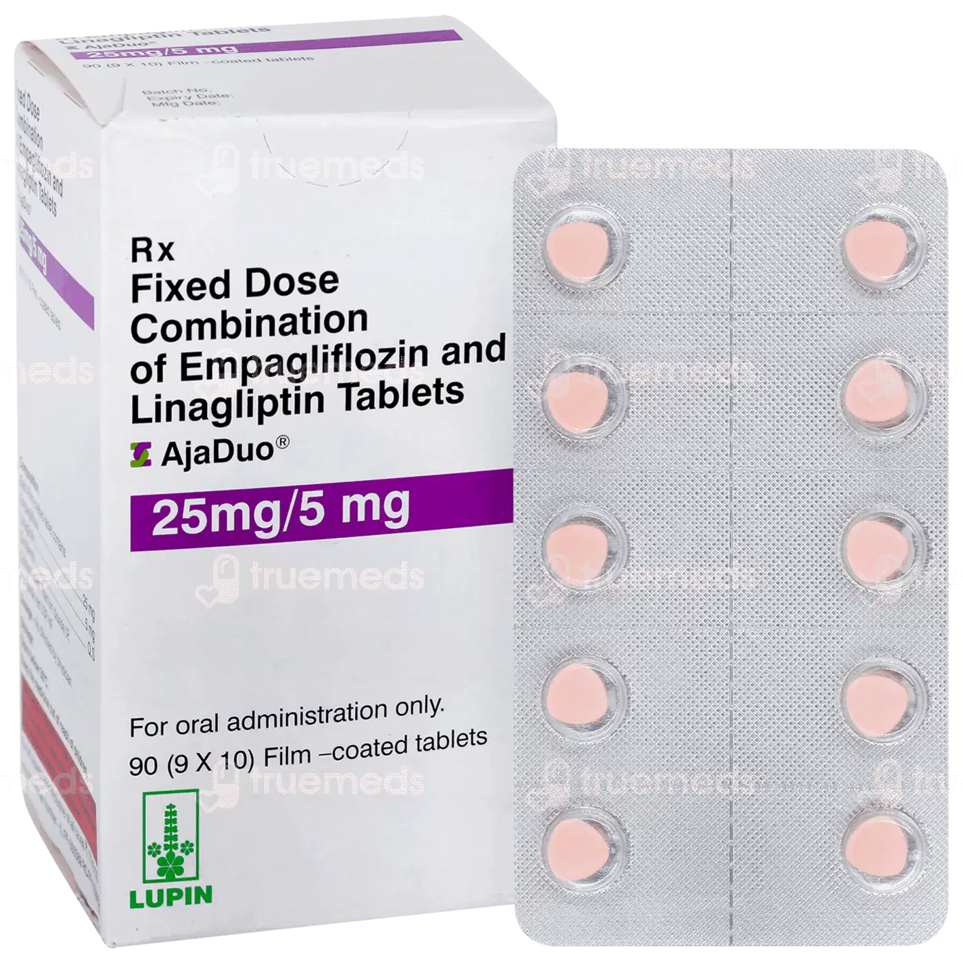 AJADUO M FORTE 25MG TAB