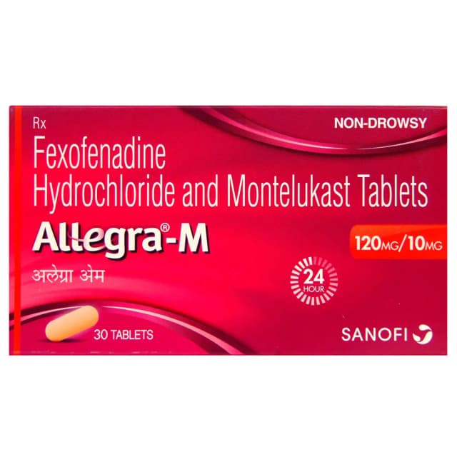 Allegra M 120/10 Tablet