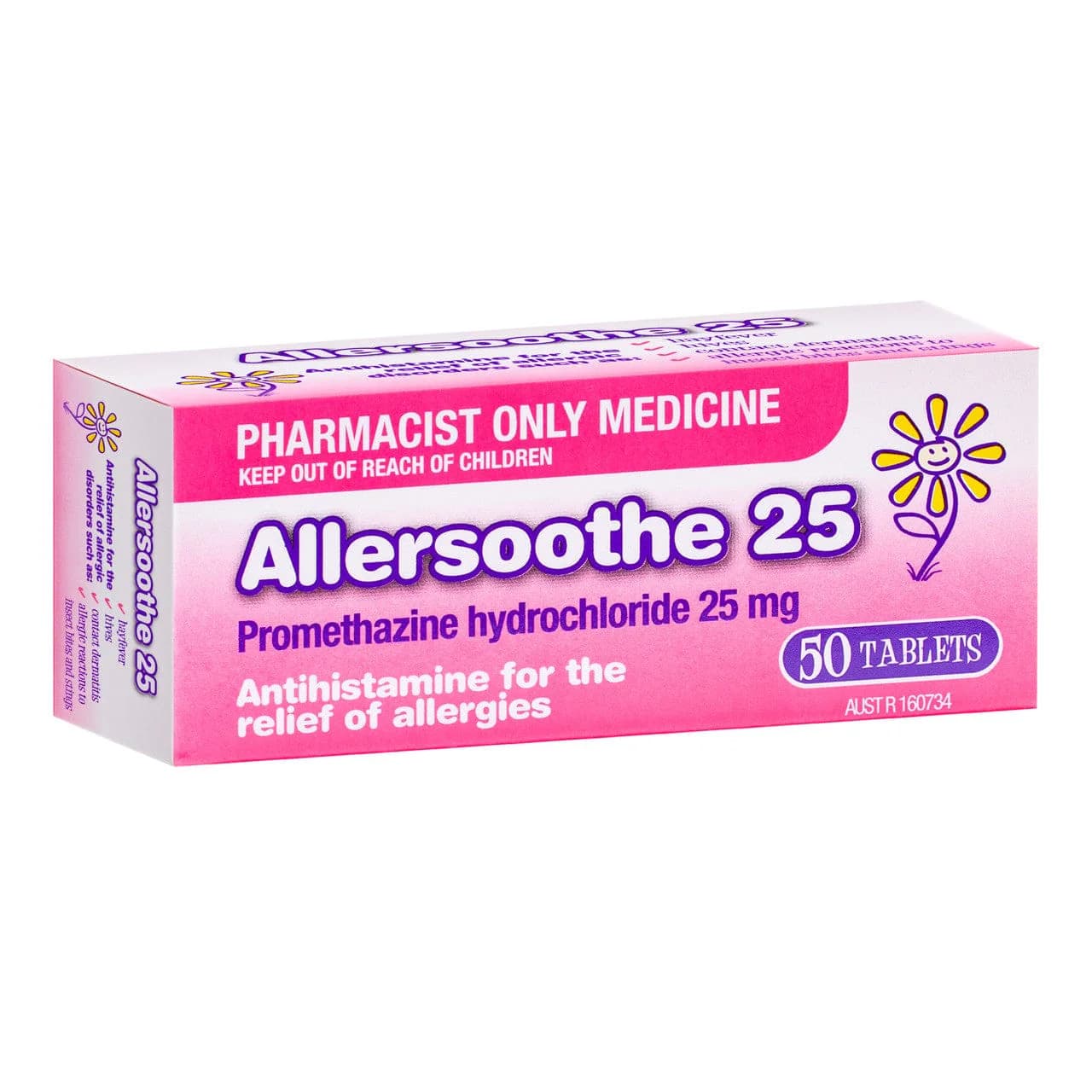 ALLERCUTE 25MG TAB