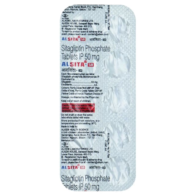 Alsita 50MG Tab
