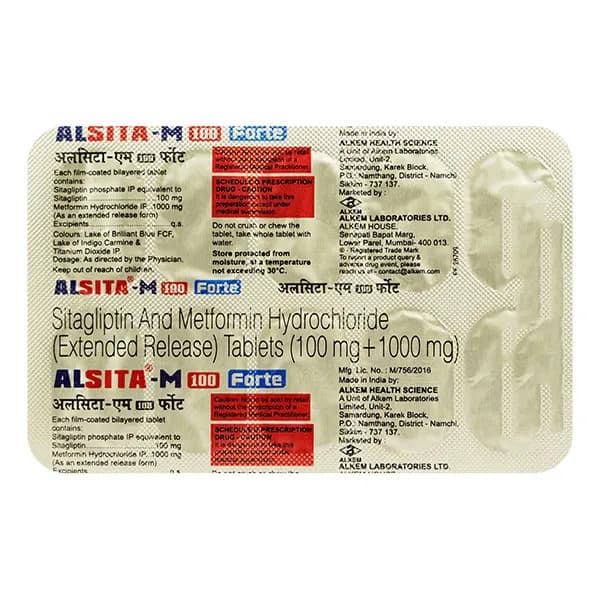 ALSITA M 100 FORTE TAB