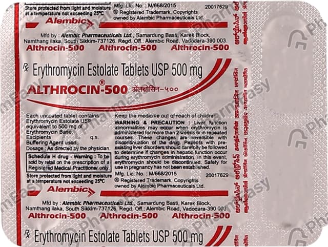 ALTHROCIN 500MG