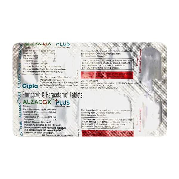 ALZACOX PLUS TAB