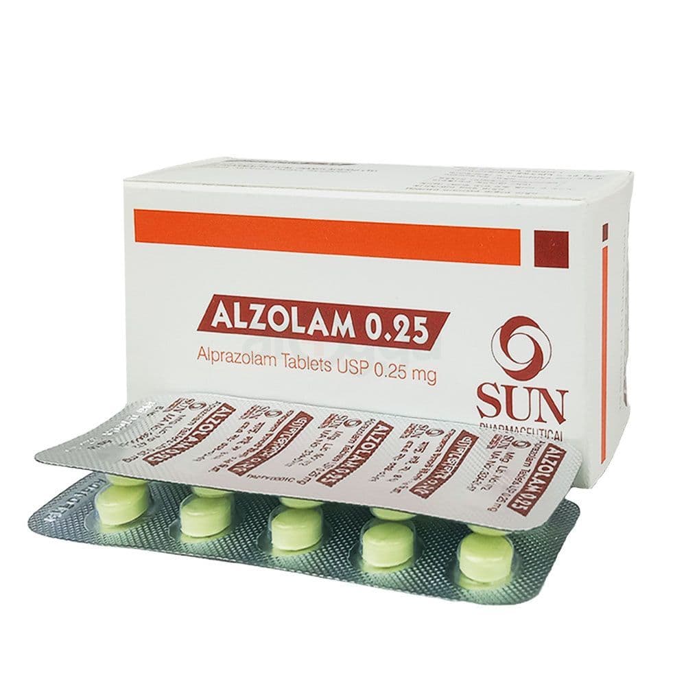ALZOLAM 0.25MG