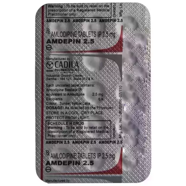 AMDEPIN 2.5MG TAB
