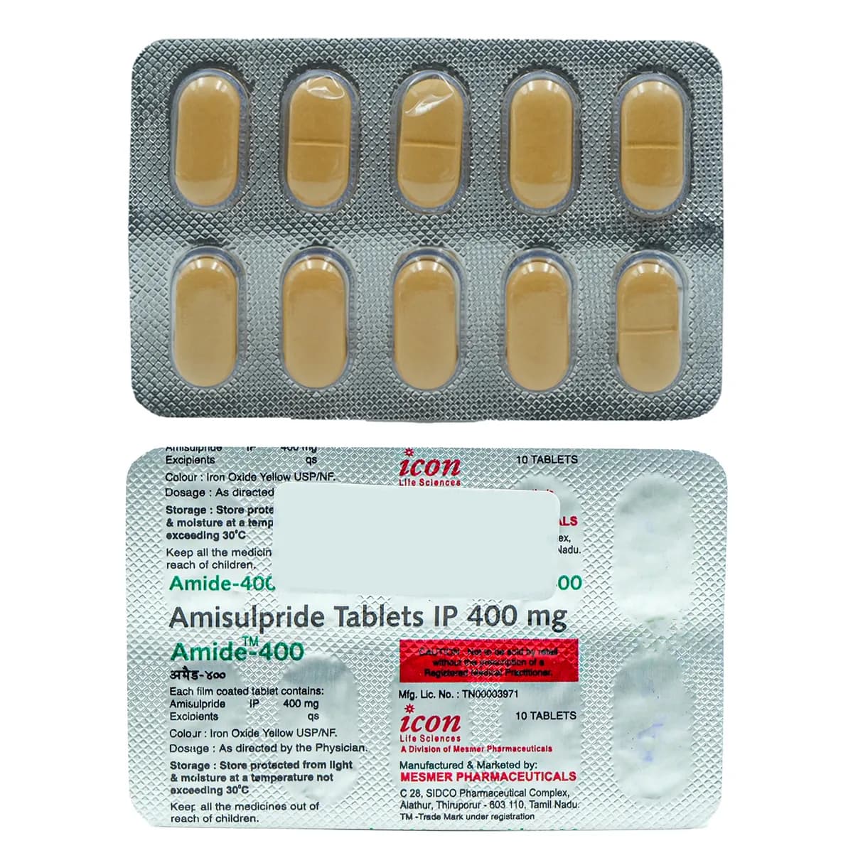 AMIDE 400MG TAB