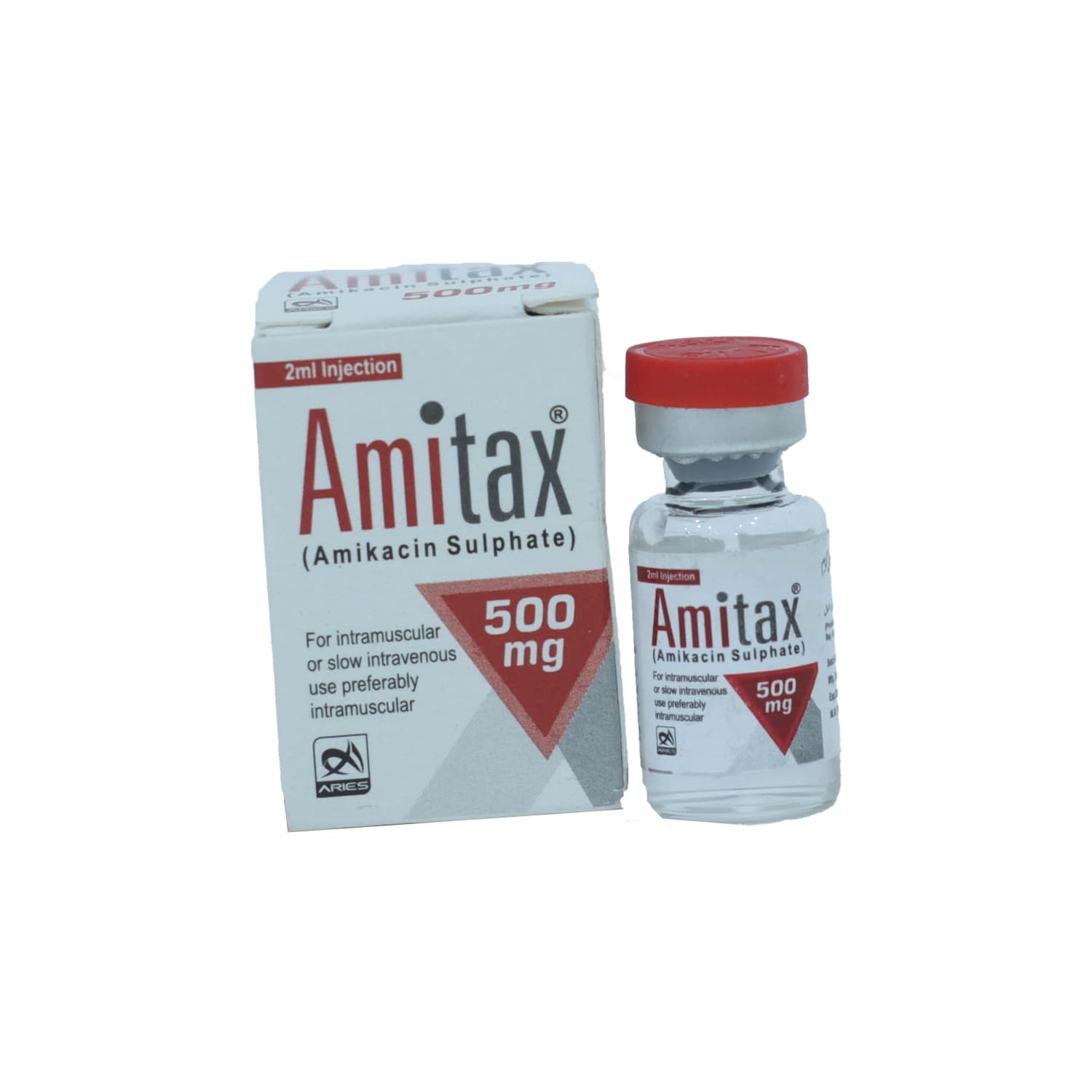 AMITAX 500MG INJ VIAL