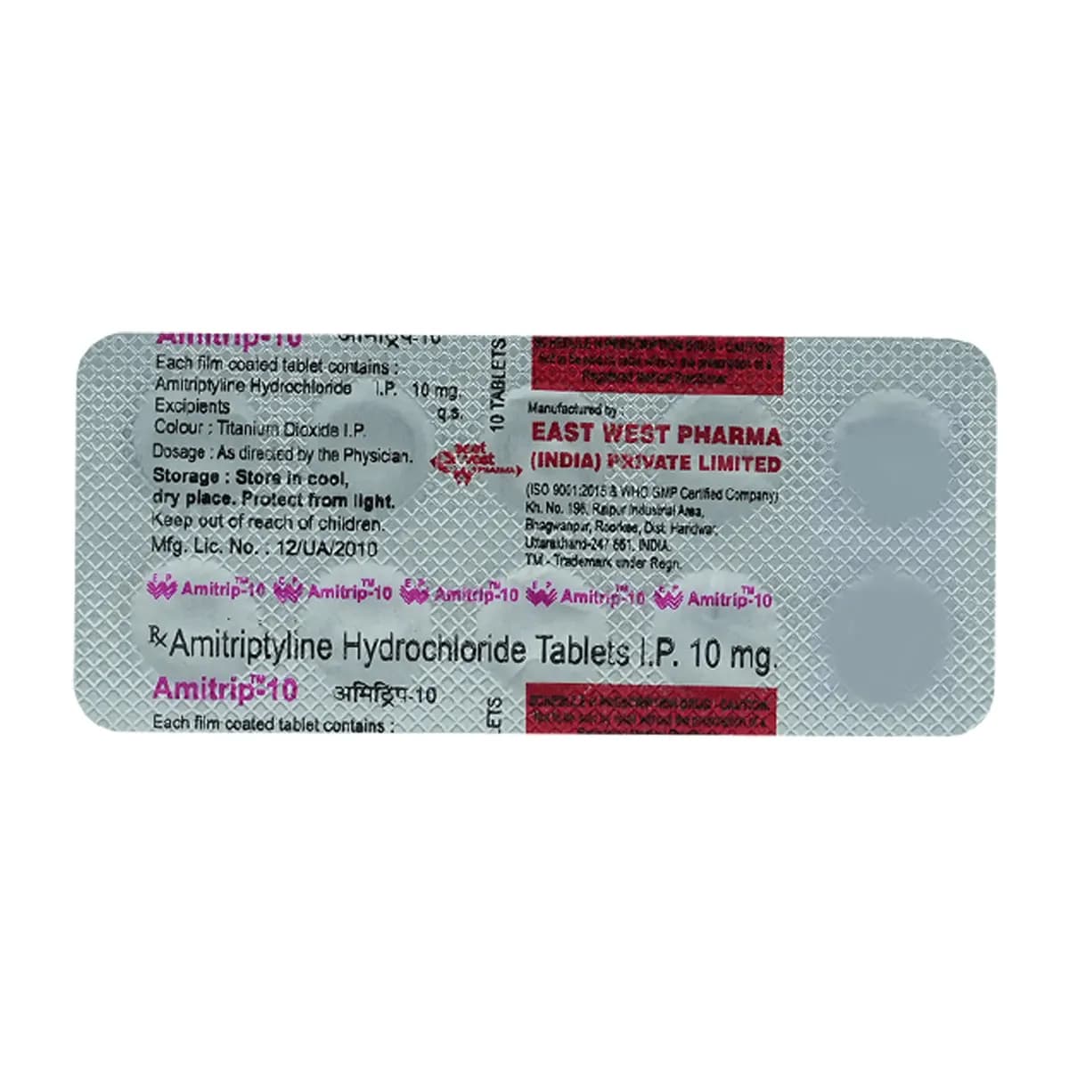 Amitrip 10 Tablet