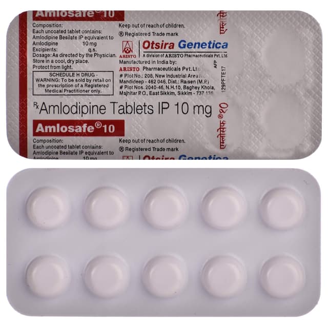 Amlosafe 10MG Tab