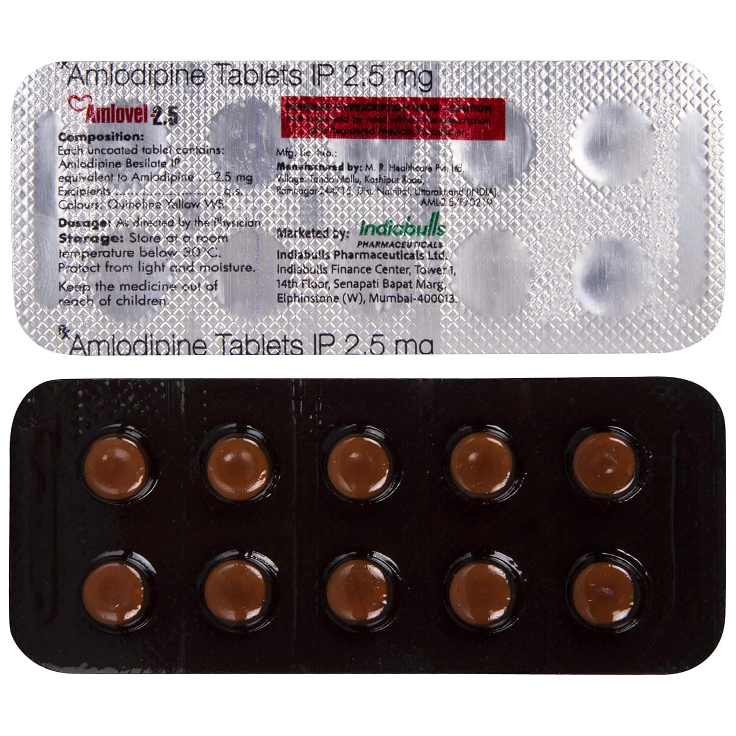 AMLOVEL 2.5MG TAB
