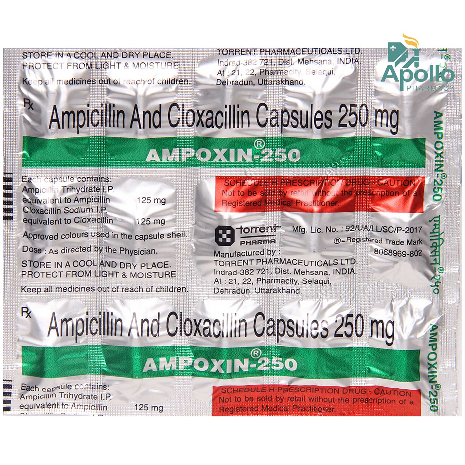 AMPOXIN 250MG CAP