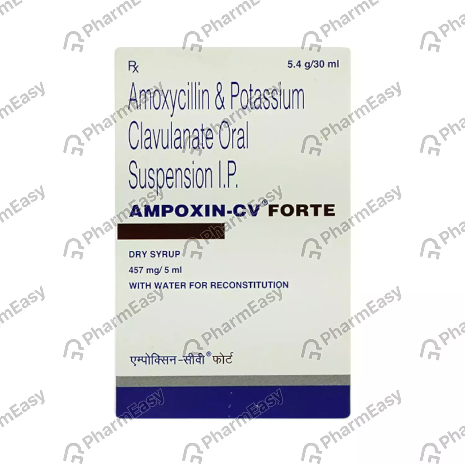 AMPOXIN CV FORTE 457MG SUS