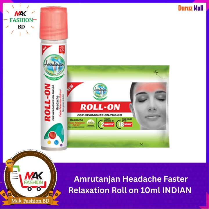 AMRU ROLL ON HEAD ACHE 10ML