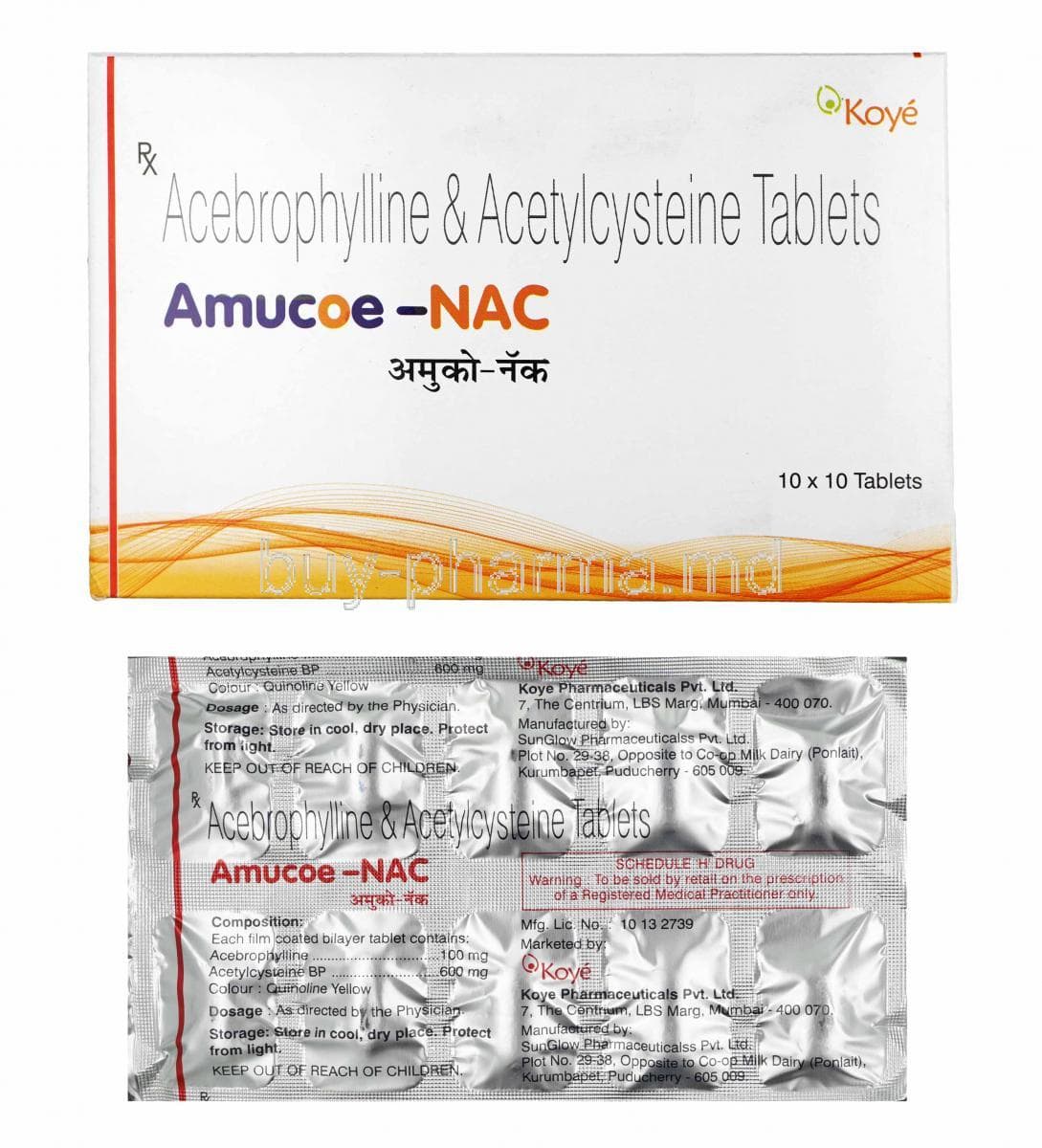 AMUCOE 100MG