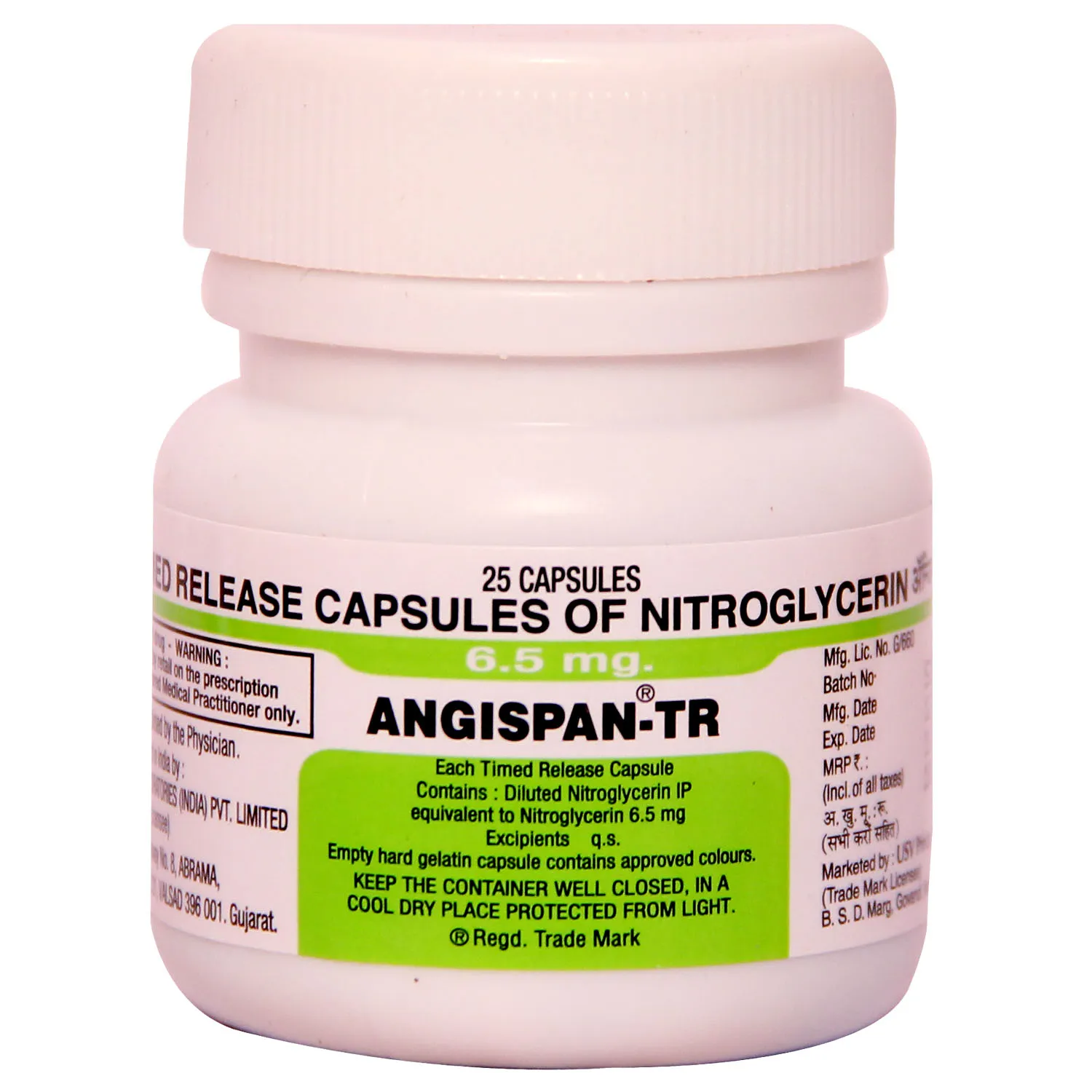 Angispan TR 6.5 Capsule