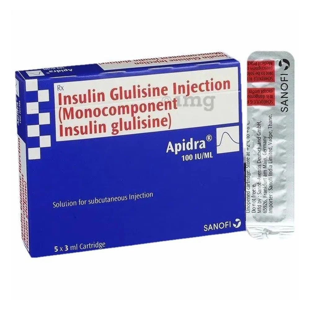 APIDRA 100 IU/MI VIAL
