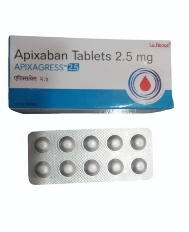 APIXAGRESS-2.5MG TAB