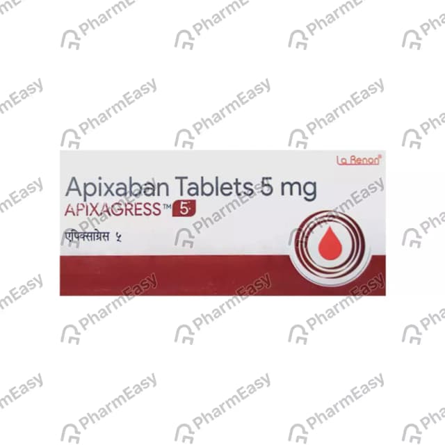 APIXAGRESS- 5MG TAB