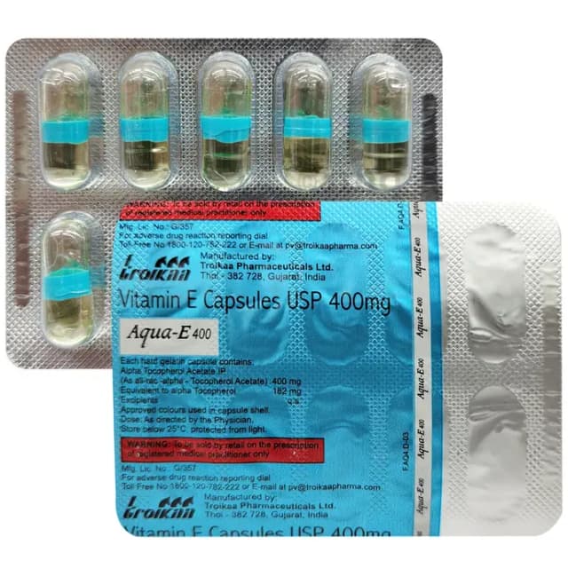 AQUA E 400MG CAP