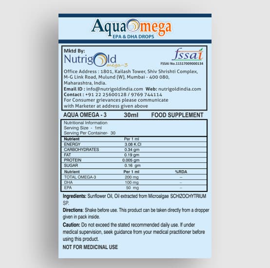 AQUA OMEGA DROPS