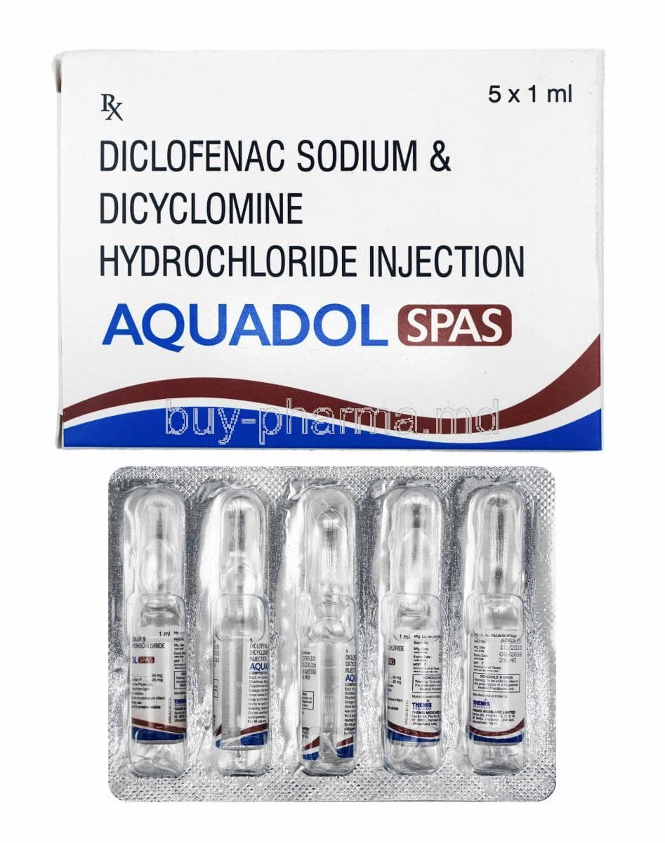 AQUADOL SPAS INJ