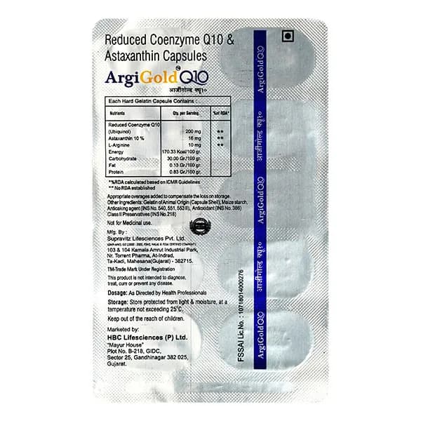 Argigold Q10 Caps