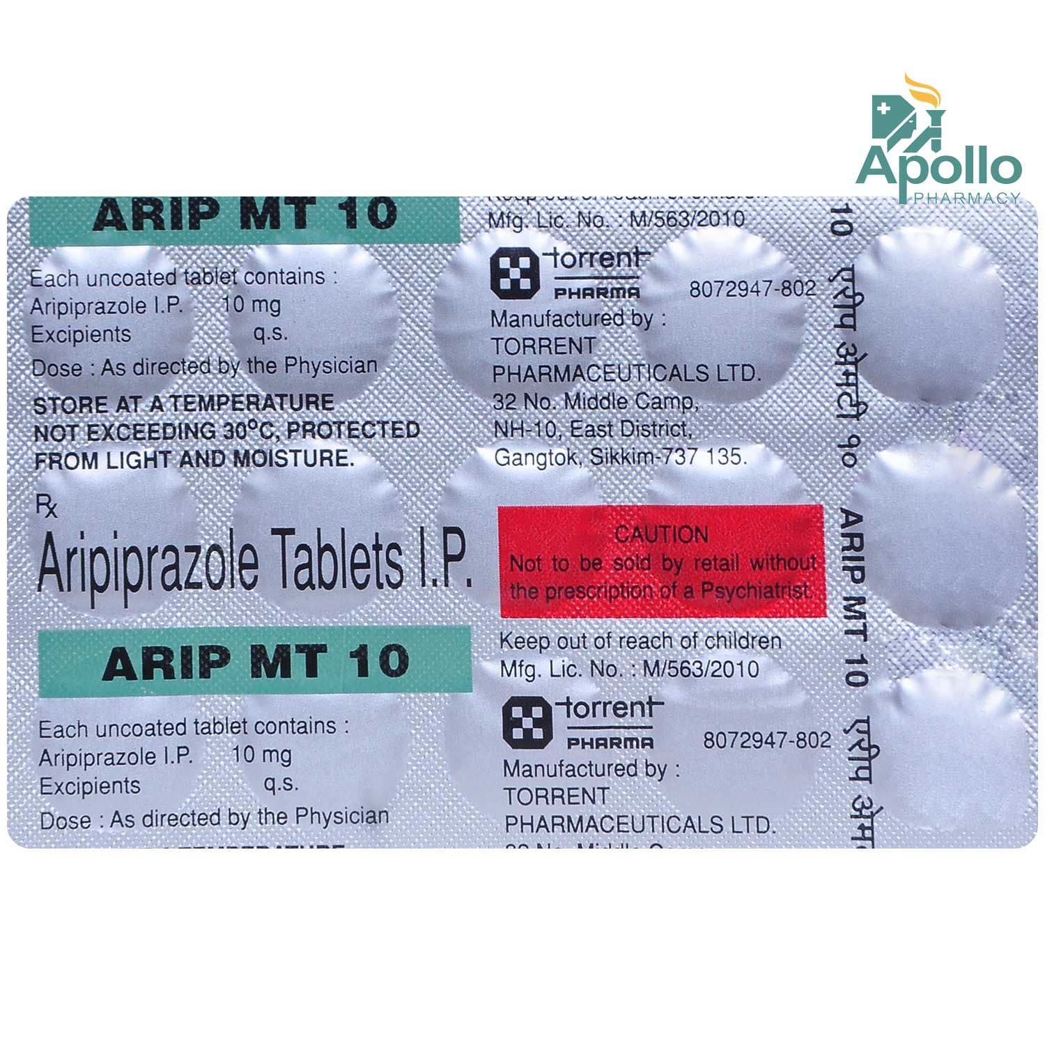 ARIP MT 10MG TAB