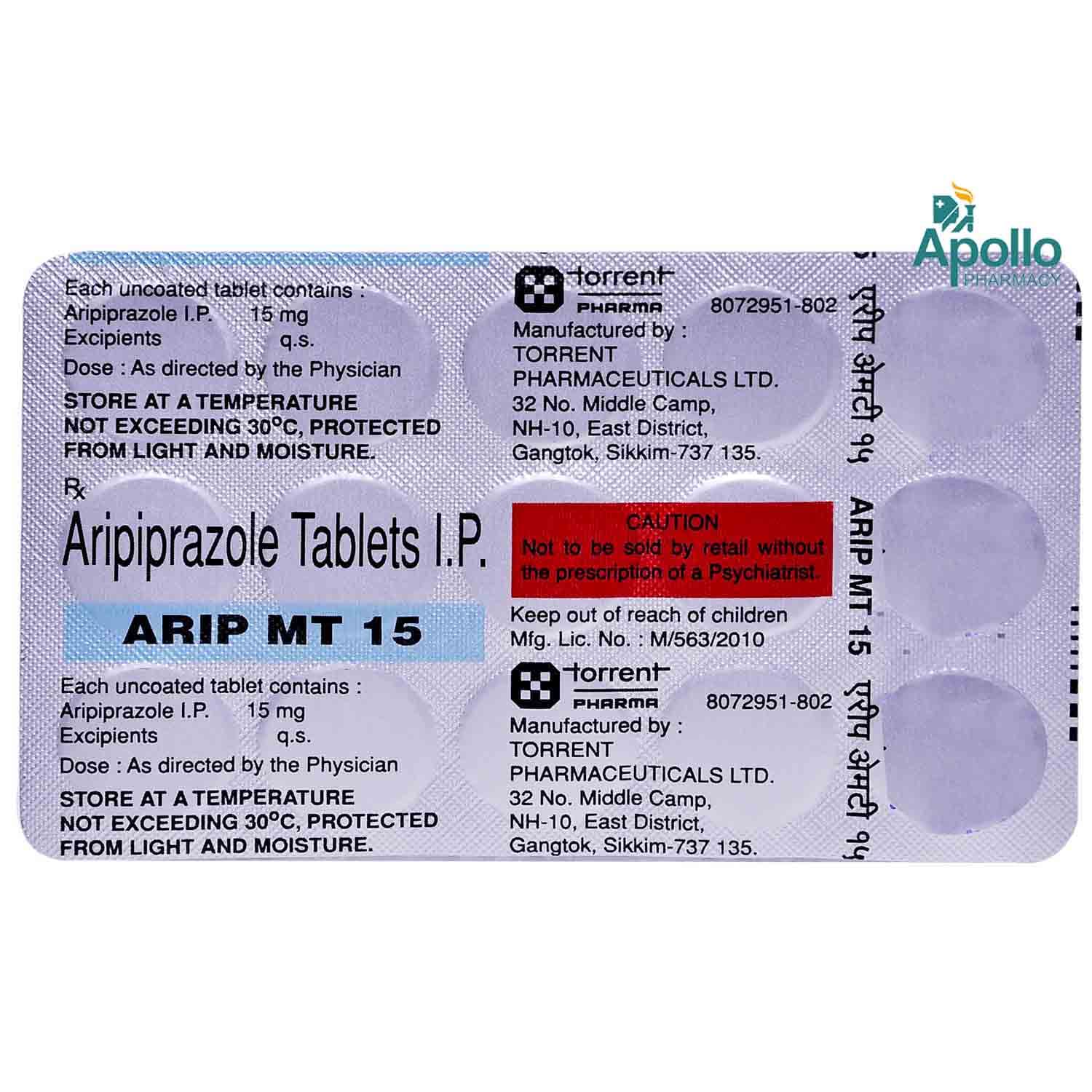 ARIP MT 15MG TAB