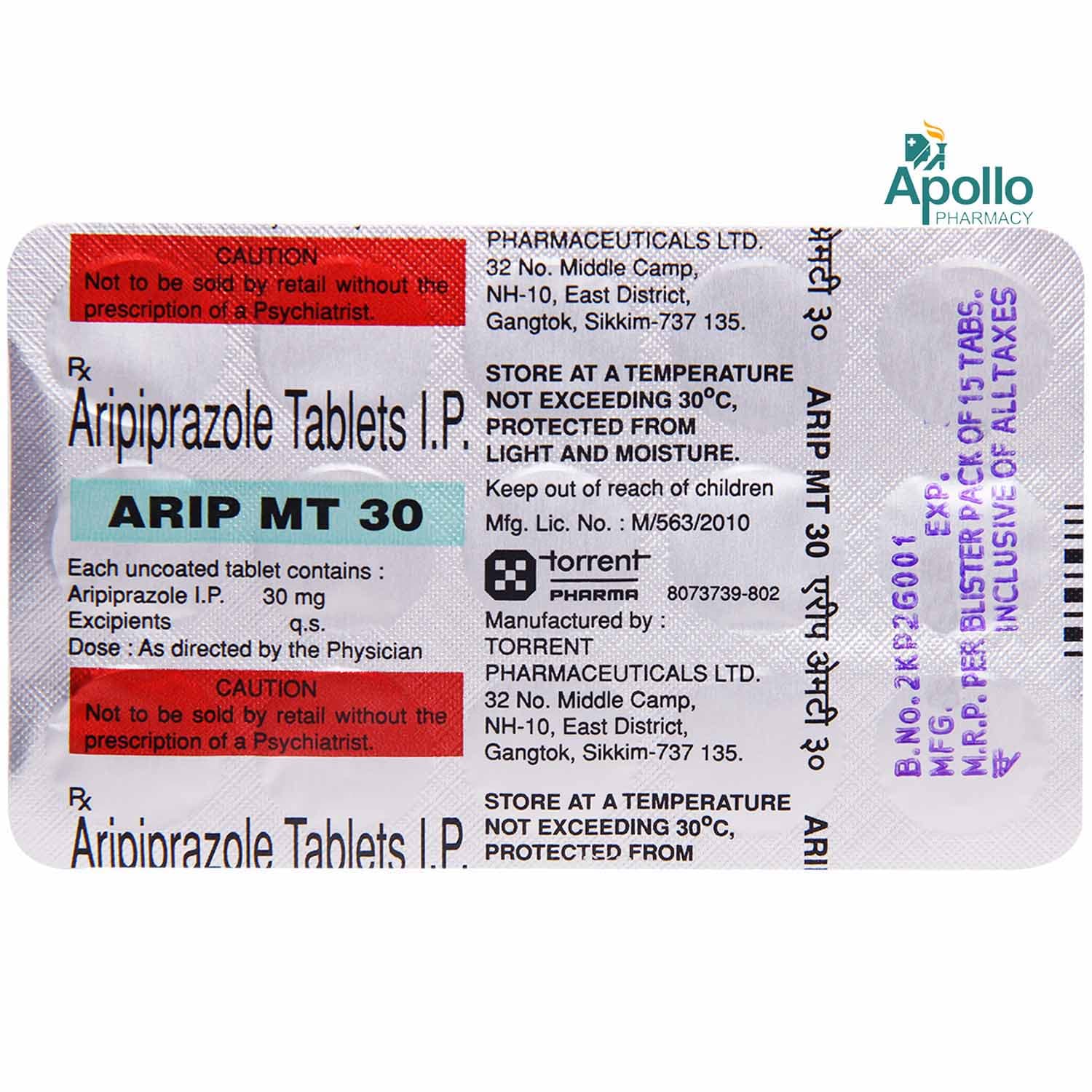 ARIP MT 30MG TAB