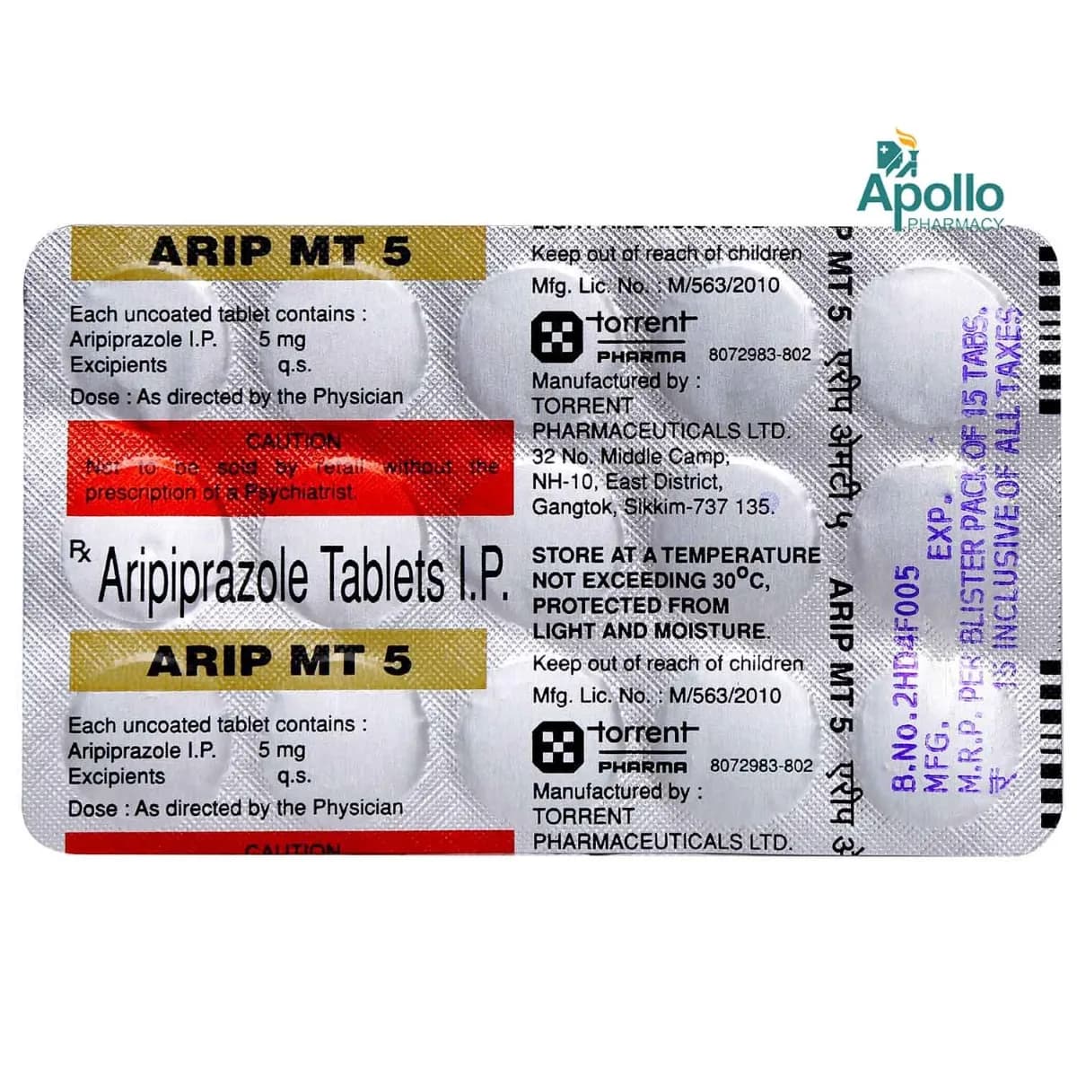 ARIP MT 5MG TAB