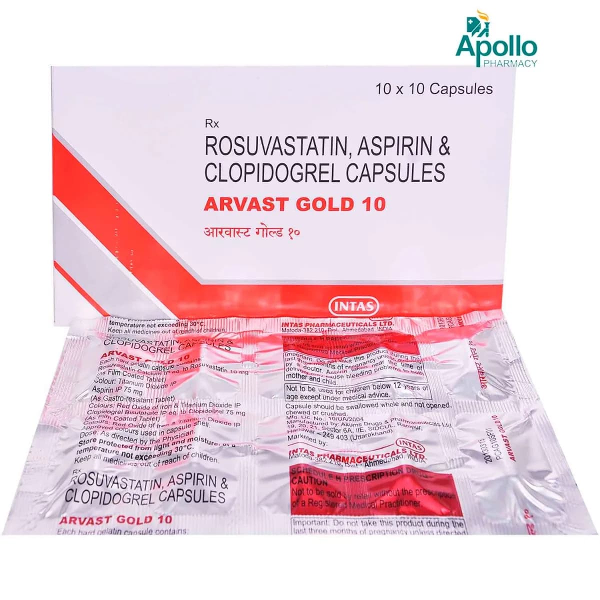 ARVAST GOLD 10MG