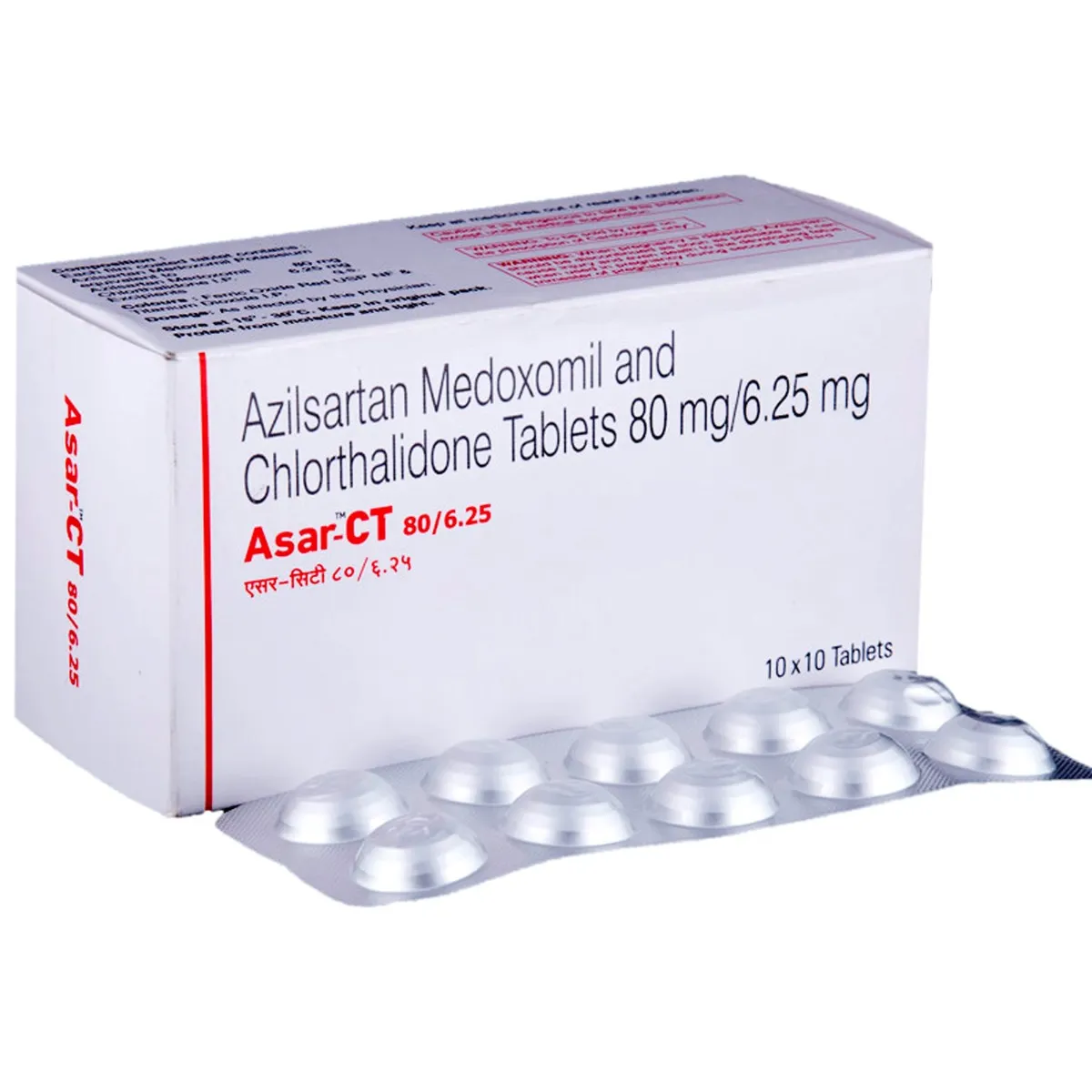 ASAR CT 80/12.5MG TAB