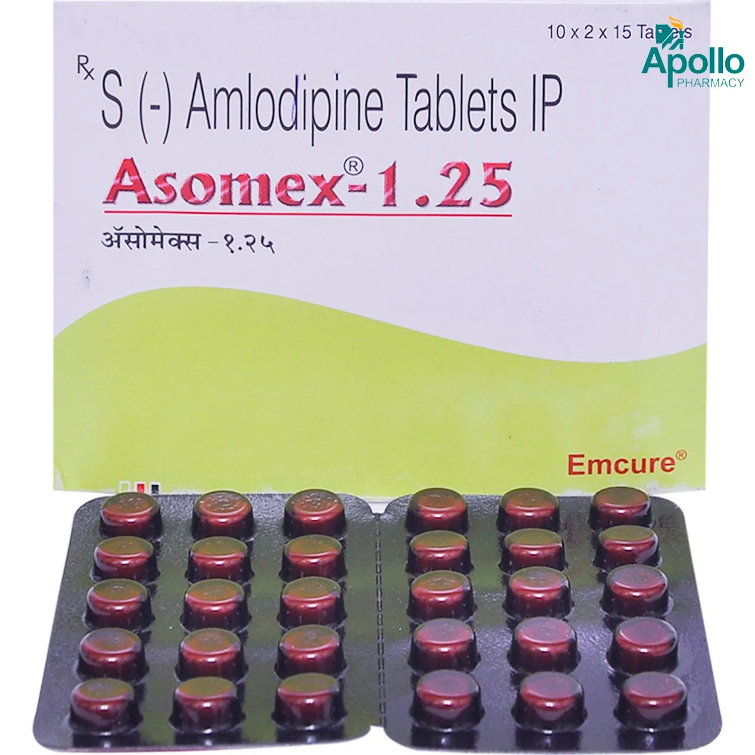 ASOMEX 1.25 TAB