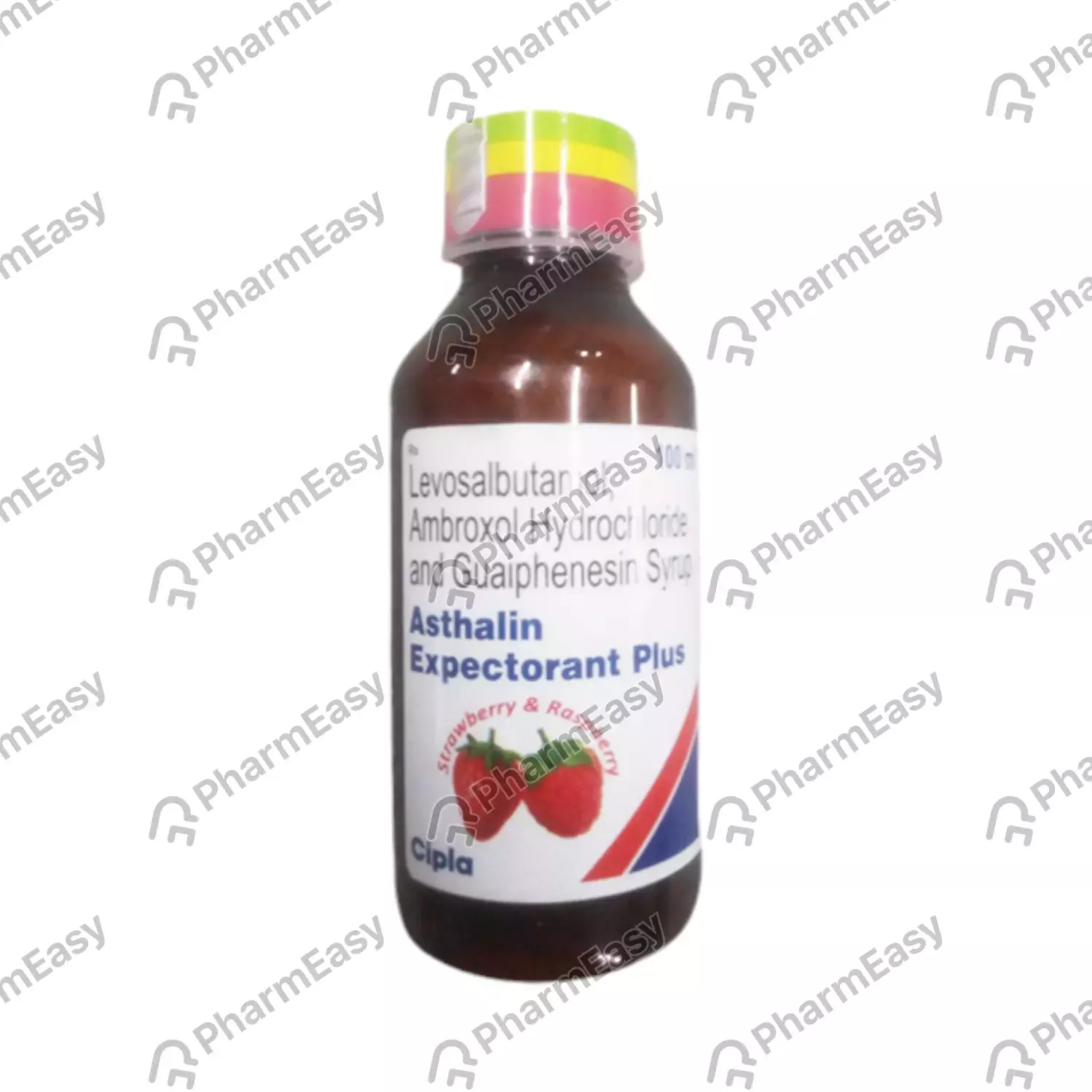 Asthalin Plus Strawberry And Raspberry Expectorant