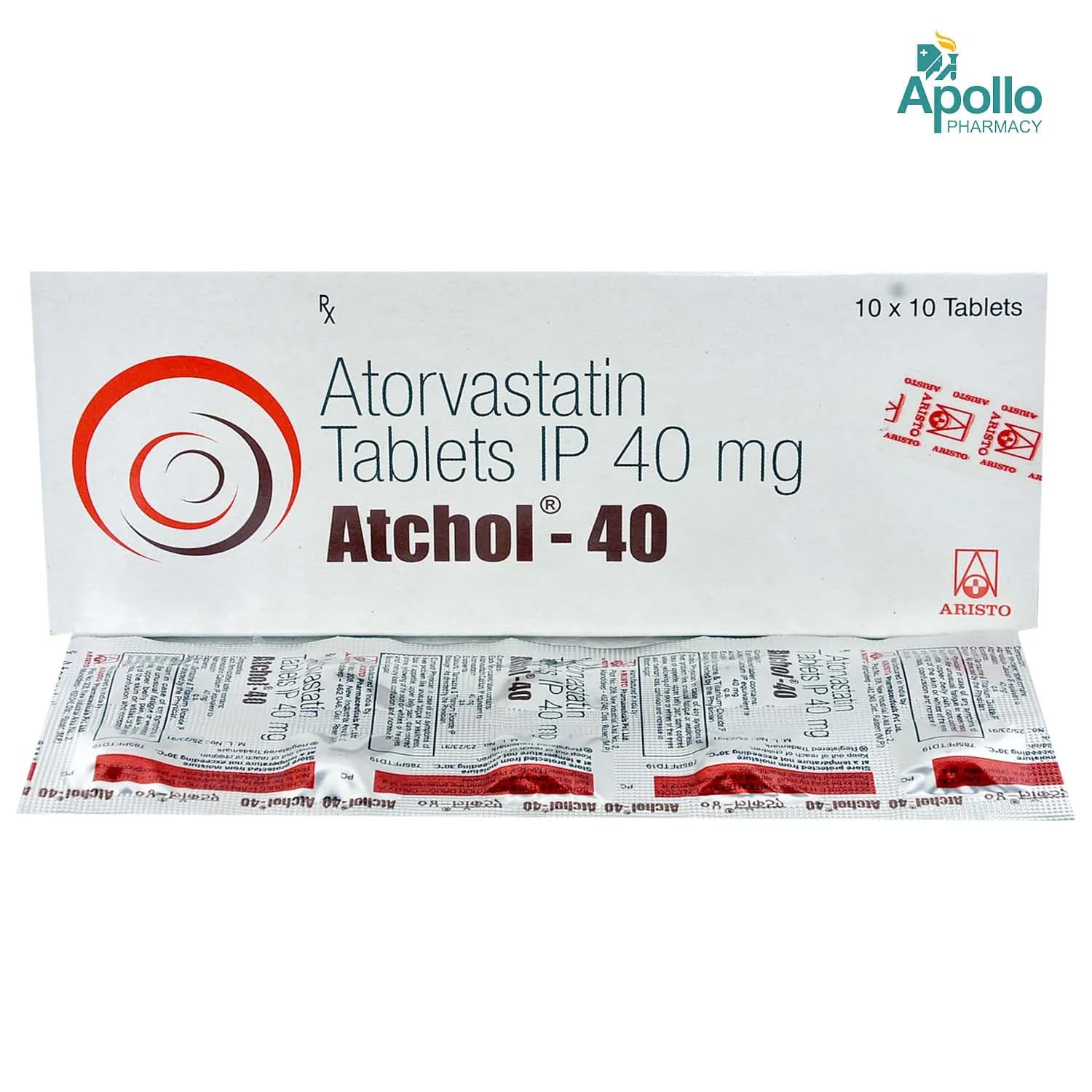 ATCHOL 40MG TAB