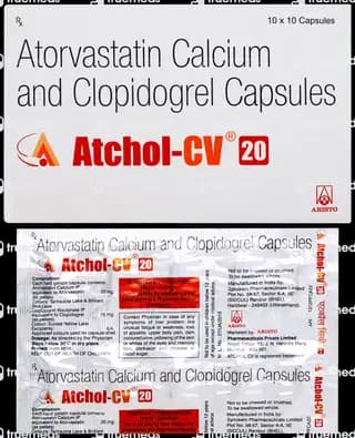 ATCHOL CV 20MG CAP